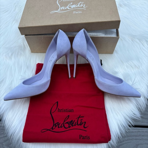 Christian Louboutin Iriza Suede Pumps